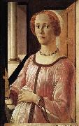 Portrait of a Lady BOTTICELLI, Sandro